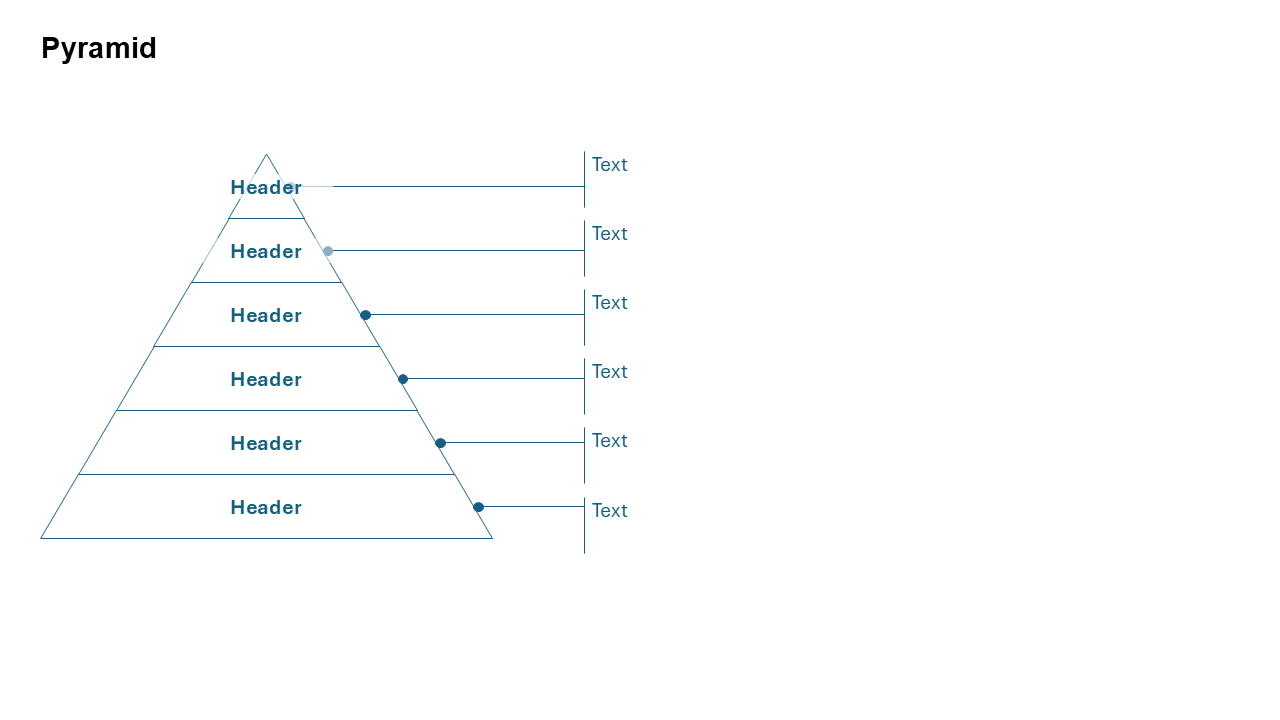 Pyramid Layout for Hierarchical Data - Slidedoer
